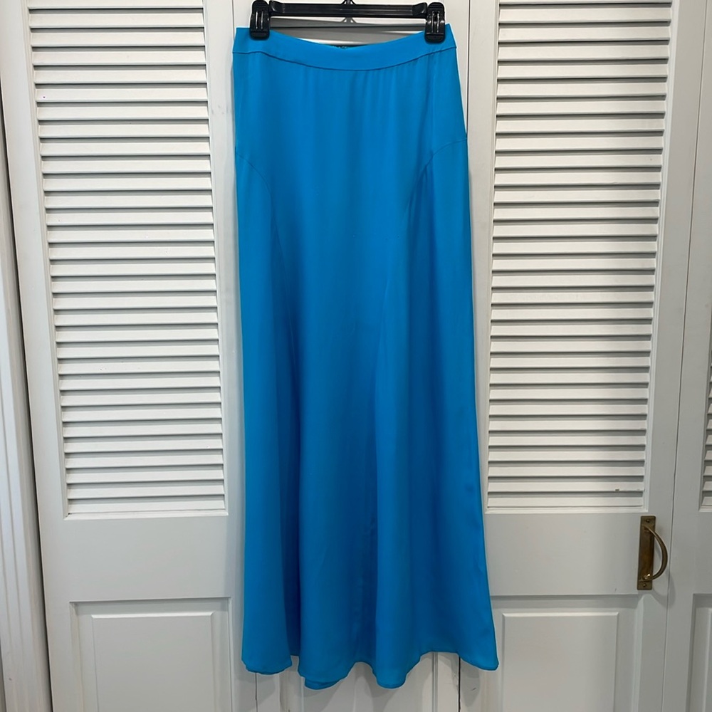 Stephanie Anne Silk Maxi Skirt